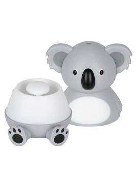 Dyfuzor olejków, aromatyzer zapachowy dla dzieci Humanas Dream Koala - szary